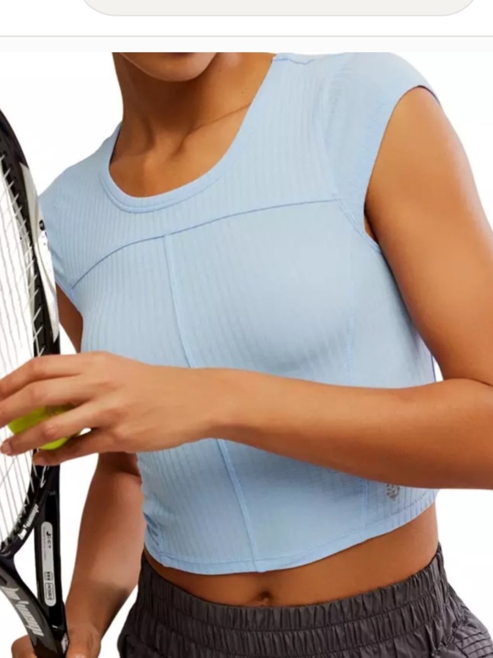 NWT FP Movement 
 Tempo Ribbed Baby Tee